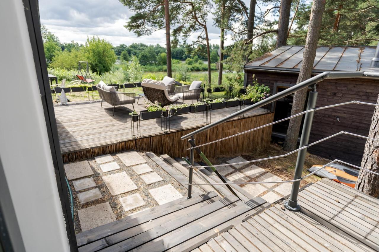 Gauja  Gaujaclub - 3 Rooms Design Lofts Riverside מראה חיצוני תמונה